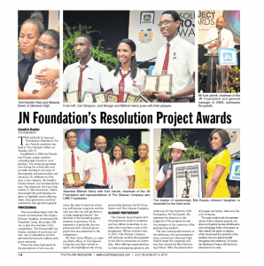 JN Foundation’s Resolution Project Awards