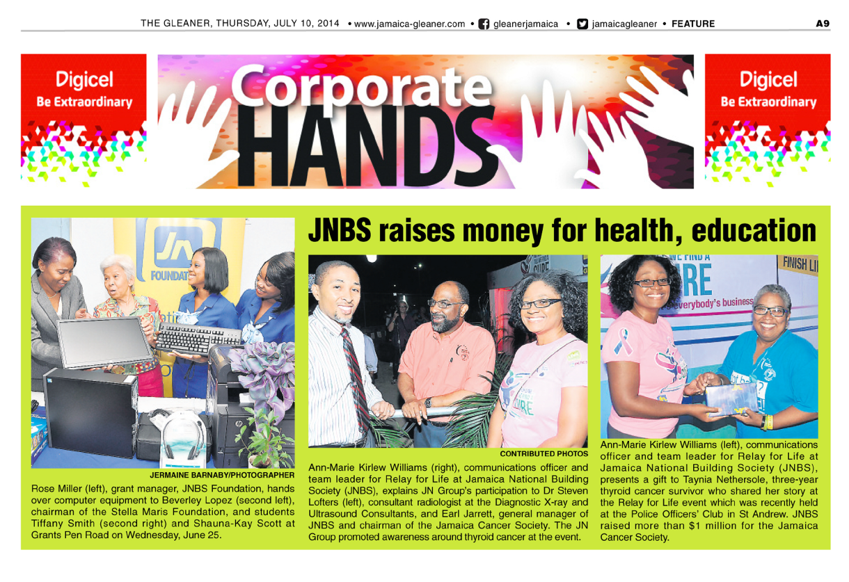 JNBS raises money for health, education