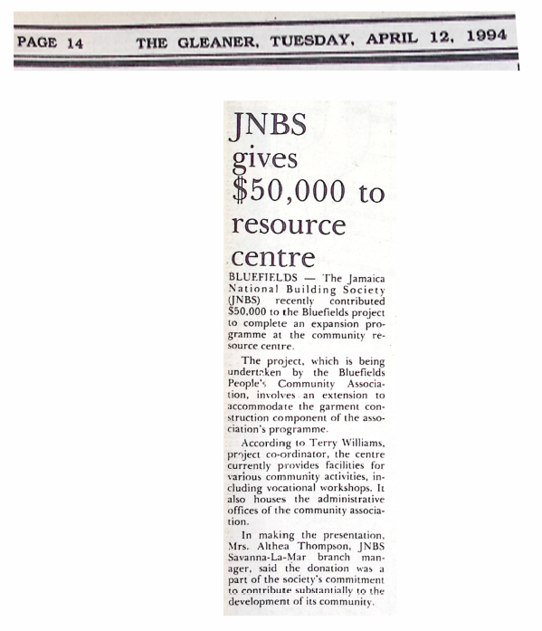 JNBS gives $50,000 to resource centre