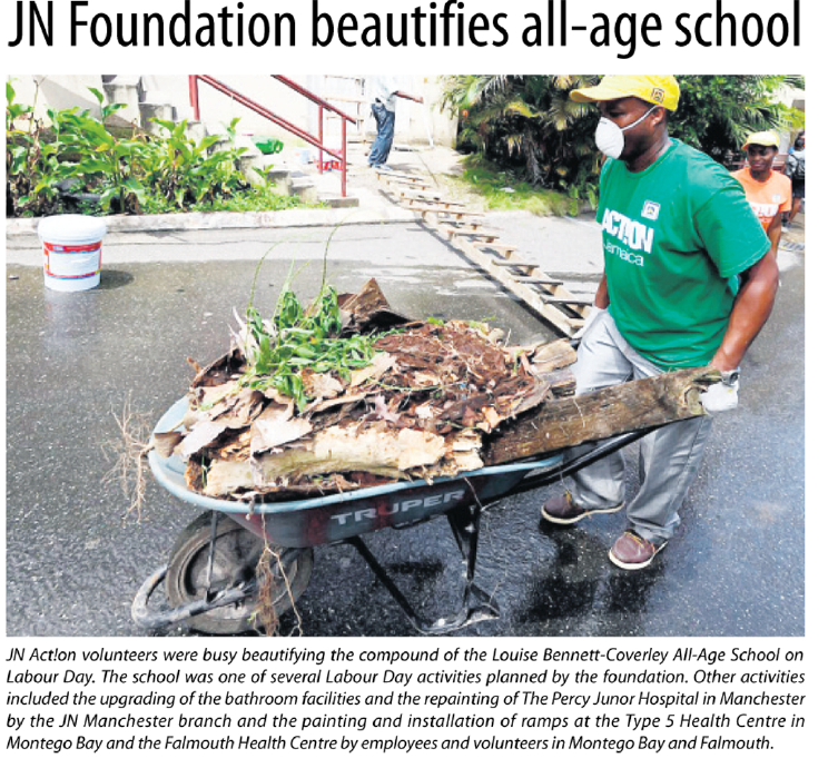 JN Foundation beautifies all-age school