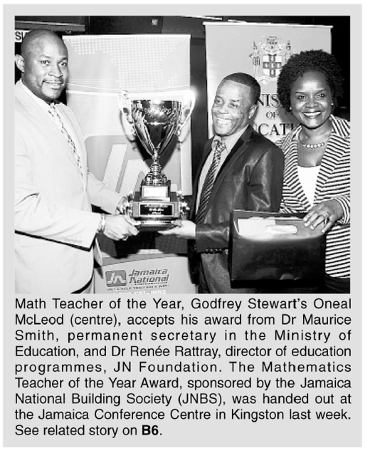 Mathematics Teacher of the Year Award